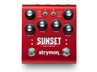 Strymon Sunset Dual Overdrive již brzy v našem e-shopu