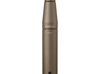 Obrázek č.10 article Audix USA uvádí A127 všesměrový kondenzátorový mikrofon s unikátní vložkou z metalického filmu